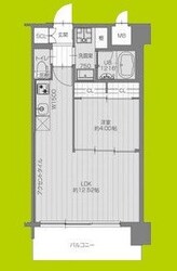 プレジオ八戸ノ里の物件間取画像